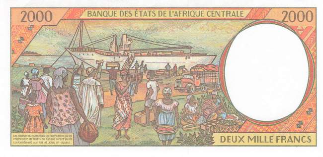 2000 Francs 1995 p.503Nc